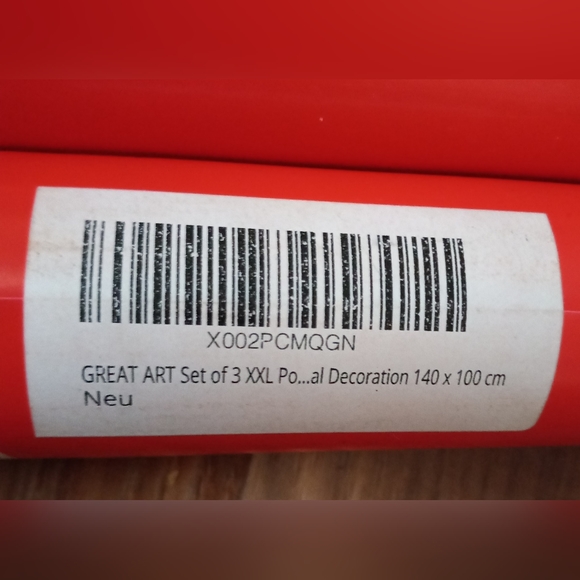 3 Huge Posters (55" x 39") + 1 reversible large + 1 reversible small - Picture 14 of 14